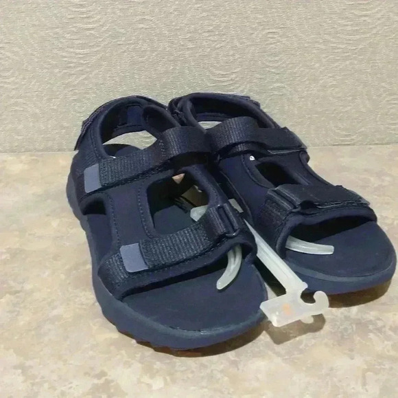 Art Class blue adjustable strap sandals youth size 2 - Picture 1 of 4